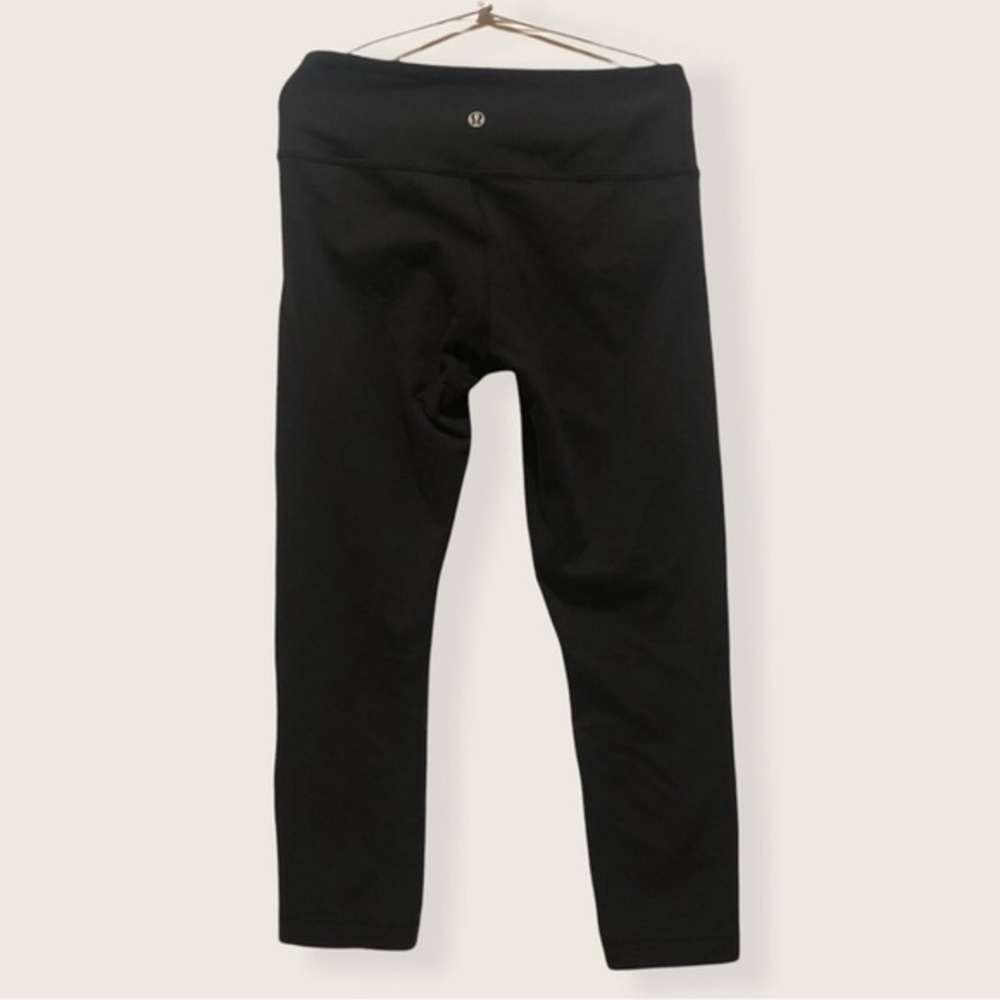 Lululemon Athletica cropped leggings size 4 buttery soft - Picture 4 of 5